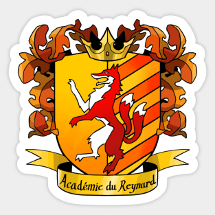 Academie du Reynard Sticker